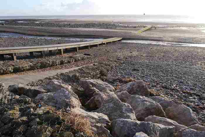 beach at seascale